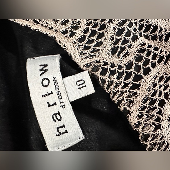 Vintage Harlow crochet maxi dress. Size 10 - Picture 5 of 6